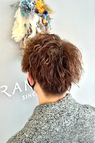 ショート 響/レイヤーカット /特殊パーマのヘアスタイル