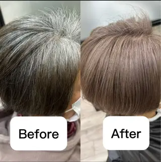 ショート カラー 近鉄奈良ショートヘア 清水力也のヘアスタイル