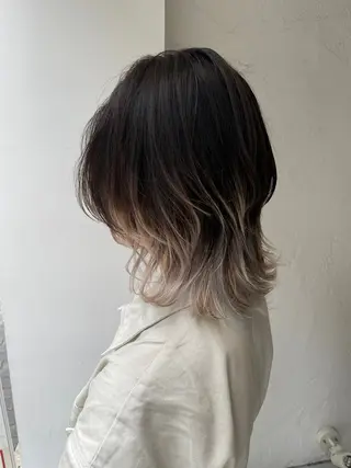 ミディアム 小顔カット/レイヤー 【WiLL】加藤のヘアスタイル