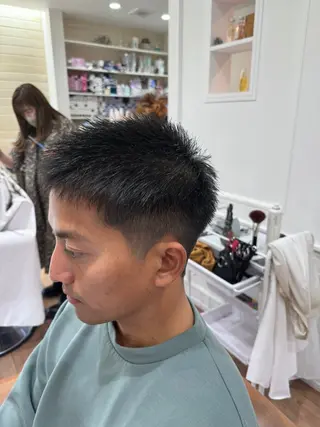 ショート メンズ cyan 水川和馬のヘアスタイル