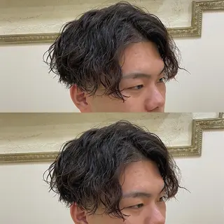 パーマ メンズ 年間2000名担当◎ パーマ職人/仲原佑樹のヘアスタイル