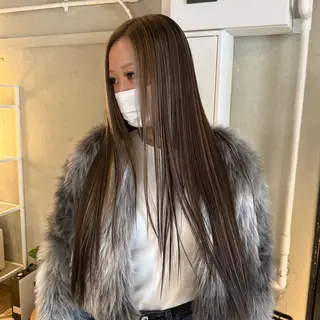 ロング カラー ヘアアレンジ 海外/ハイトーン🪽 ☯️ami☯️のヘアスタイル