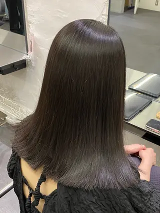 セミロング 遥菜 .のヘアスタイル