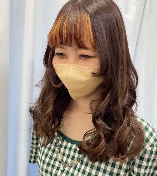 ロング カラー ヘアアレンジ リピート指名no.1 /ruiのヘアスタイル