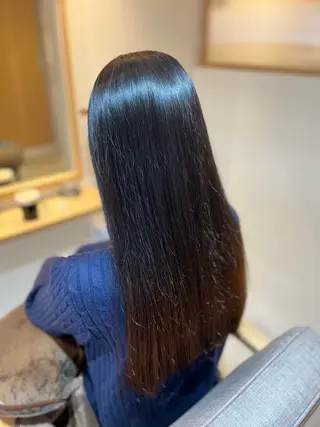 ロング カラー パーマ 髪質改善 sea hair 新丸子 武蔵小杉【セア】所属・髪質改善sea 安田恵美のヘアスタイル