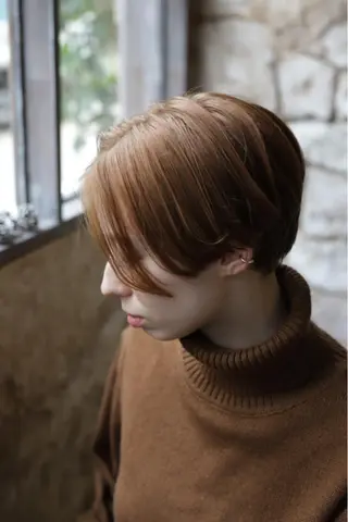 ショート カラー ショートヘア特化 似合せが得意🤩のヘアスタイル