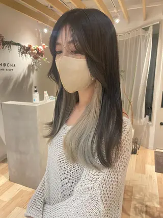 ロング カラー omocha hair salon所属・大嶋 伸吾のヘアスタイル
