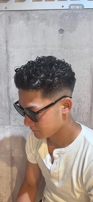 ショート メンズ 坂井 琉生のヘアスタイル