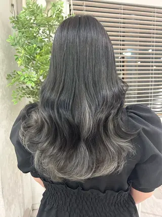ロング カラー 💙まこと💙艶 カラー(Rico)のヘアスタイル