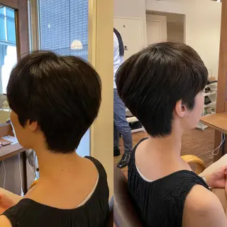 ショート 加藤 泰輔のヘアスタイル