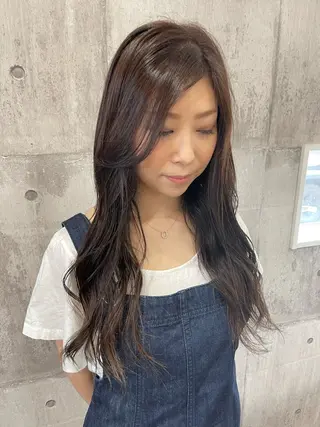 ロング カラー Felice Erikaのヘアスタイル