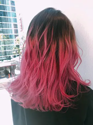 ミディアム カラー TWIN【トゥイン】所属・👑似合わせレイヤー が好評👑佐久田のヘアスタイル