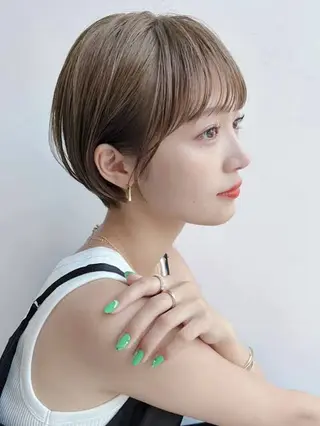 ショート THE SKY所属・アダチ ヒナタのヘアスタイル