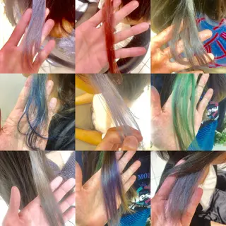 ショート カラー 永井 大希のヘアスタイル