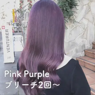 セミロング カラー ヘアアレンジ 韓国ヘア 🦋KIRA🦋のヘアスタイル