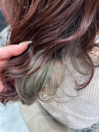 カラー 一ノ瀬 蘭のヘアスタイル
