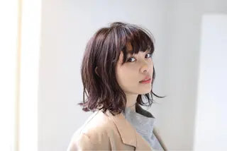 ミディアム カラー Play*所属・高尾 慎吾のヘアスタイル