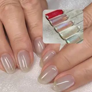 ネイル ネイル/耳つぼ /新ホワイトニングのネイルデザイン