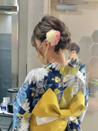 ヘアアレンジ KISS SWAN所属・B E C H I C O〔べち子〕のヘアスタイル