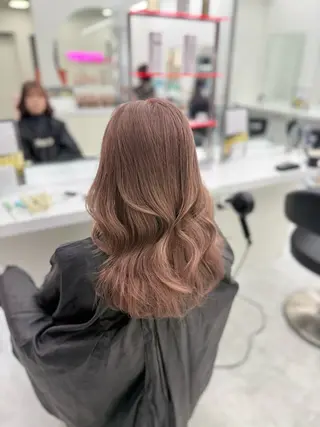 ロング カラー 🥂上品ワンホンヘア 🥂nozomiのヘアスタイル