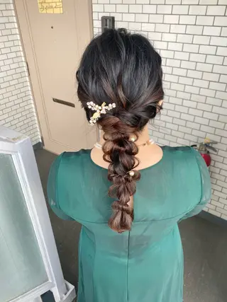 ヘアアレンジ 🌻アラサー女子 指名No1🌻さやかのヘアスタイル