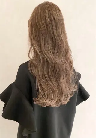 ロング カラー 小川 裕太のヘアスタイル
