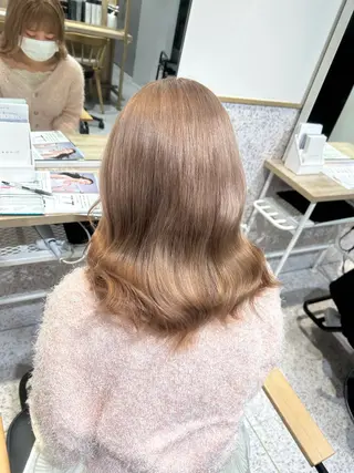 カラー ♡ハイトーン★ ネイル/しの♡のヘアスタイル