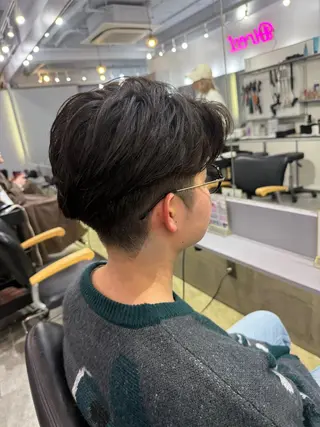 メンズ スパイキー/韓国 パーマ/メンズ/直輝のヘアスタイル