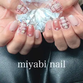 ネイル miyabi nail 桂川駅近くのネイルデザイン