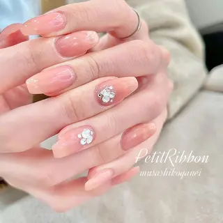 ネイル ネイルPetit Ribbonのネイルデザイン