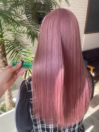 ココルアナ所属・ゆう/大阪豊中/海外 カラー/艶カラーのヘアスタイル