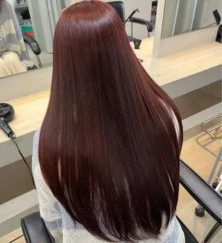 ロング カラー 中島 日菜のヘアスタイル
