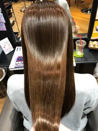 ロング カラー 奥田 千尋のヘアスタイル