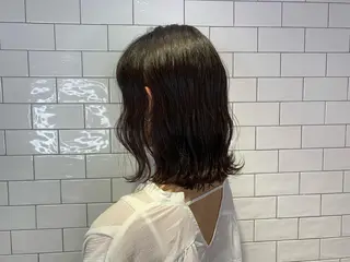 ミディアム カラー 原山 直人のヘアスタイル