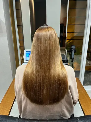 ロング 宮川 結妃のヘアスタイル