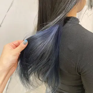 ロング オリーブ透明感カラー 表参道/MIKUのヘアスタイル