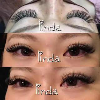 マツエク・マツパ linda lashesのマツエク・マツパデザイン