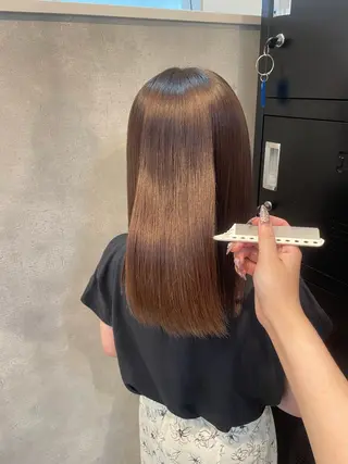 カラー 🖤ROSEL／ KUREA🖤のヘアスタイル