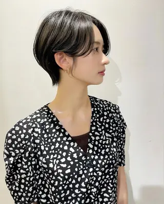 ショート 平 一裕のヘアスタイル