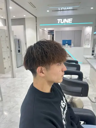 ショート パーマ メンズ 🐺韓国風メンズ特化 あさひ🐺のヘアスタイル