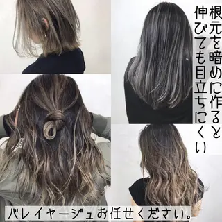 カラー LUSTRE クロサワのヘアスタイル