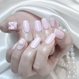 ネイル RAFFINE 月🦋🩵のネイルデザイン