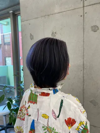 ショート カラー 齋藤 椋哉のヘアスタイル