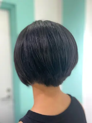 ショート Matina hair所属・原 千景のヘアスタイル