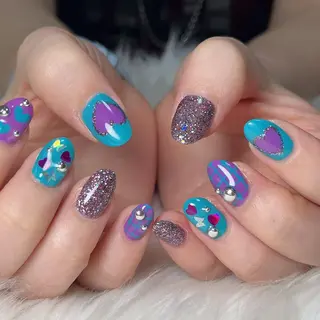 ネイル 🐕‍🦺Yappy 💗A-tanのネイルデザイン