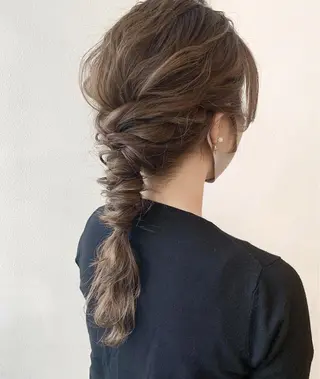 セミロング カラー ヘアアレンジ 🌟アレンジが似合う カラー🌟Rumiのヘアスタイル