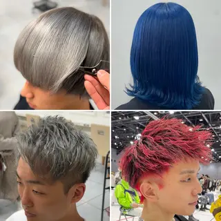 ショート カラー メンズ 🔮メンズ縮毛矯正 毛流れパーマ💎竹永のヘアスタイル