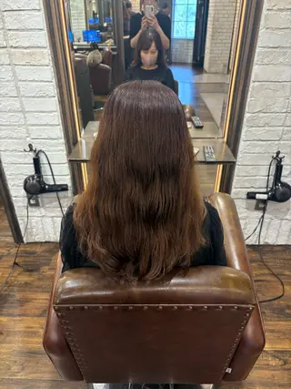 パーマ noa 似合わせ︰ 透明感︰韓国風のヘアスタイル