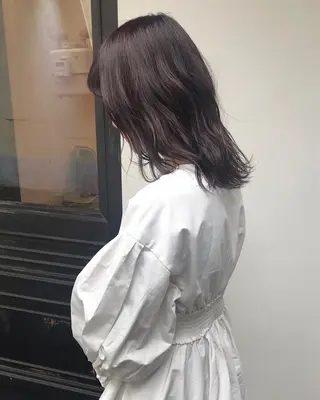 ミディアム カラー tonari 梅田、中崎町のヘアスタイル