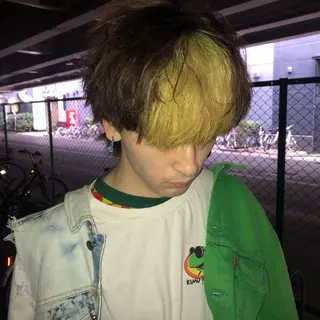 ショート 🍀デザインカラー 🍀齋藤　翔龍のヘアスタイル